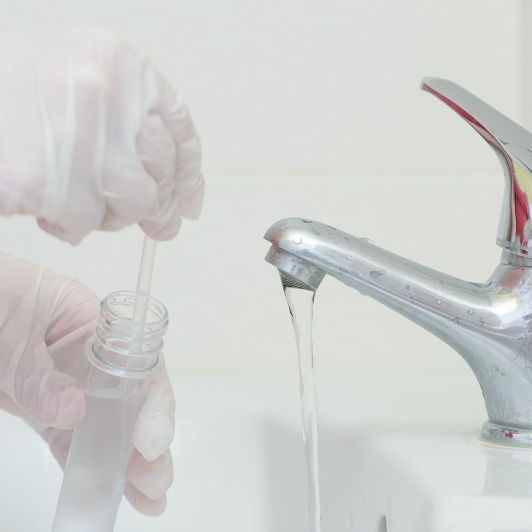 water quality test during home inspection