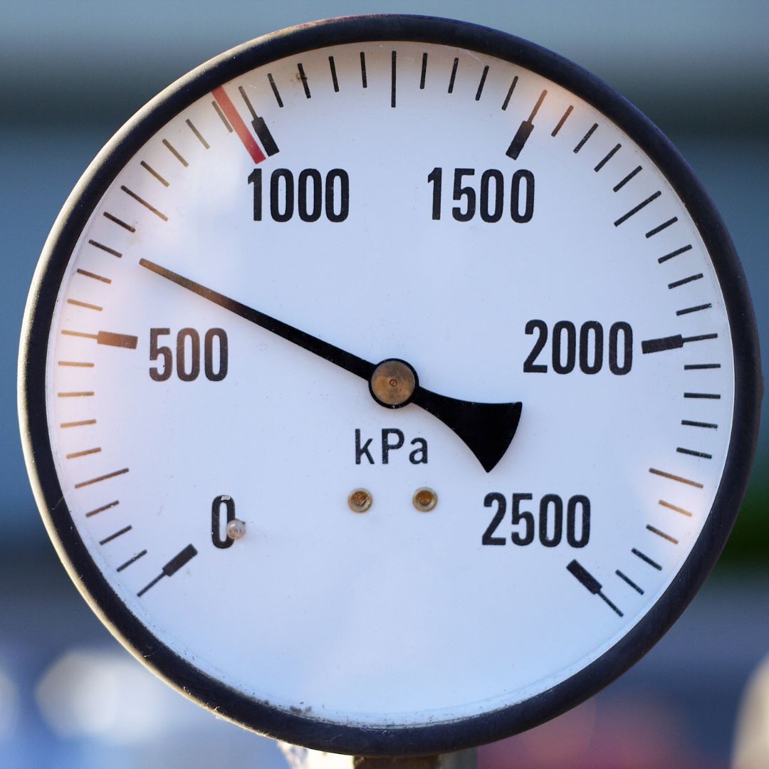water pressure gauge