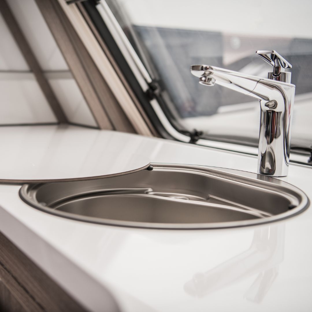 sanitized rv sink