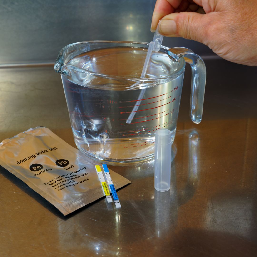 testing water